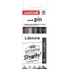 Pin Fine Line 5-set Lettering
