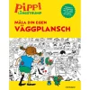 Pippi Långstrump - Måla din egen väggplansch