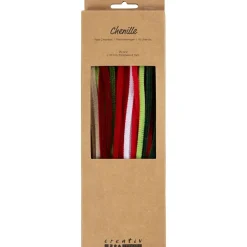 Piprensare 30 cm 25-pack Julfärger