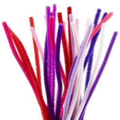 Piprensare 30 cm 25-pack Lilarosa färgmix