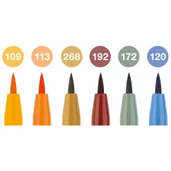 PITT Artist Brush 6-pack Fall