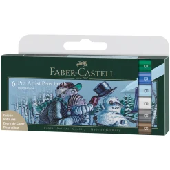 PITT Artist Brush 6-pack Winter