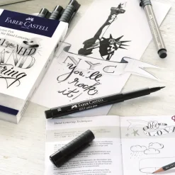 PITT Artist Starter Set Hand Lettering 8-pack