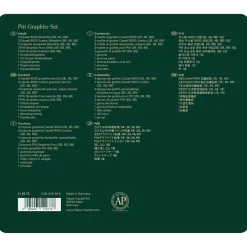 PITT Graphite 19-set
