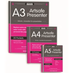 Plastfickor ArtSafe A4