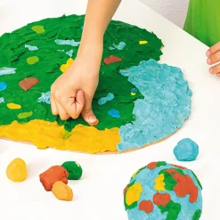 Plastilina Modellera 6-set Naturfärger 15 g