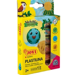 Plastilina Modellera 6-set Naturfärger 15 g