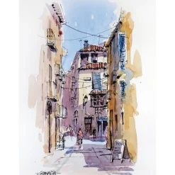 Plein Air Painting with Watercolours