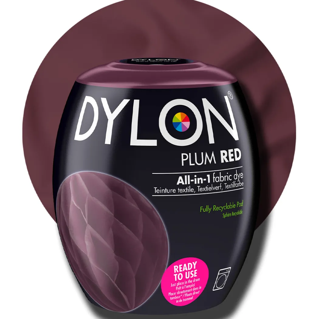 Pod All-in-1 Textilfärg Plum Red