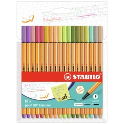 Point 88 Fineliner 18-pack Trend