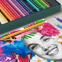 Polychromos & Pitt Graphite Matt Set 32 färgpennor + 6 grafitpennor