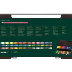 Polychromos 120-set Träskrin