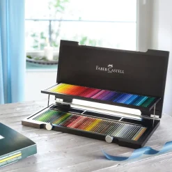 Polychromos 120-set Träskrin