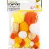 Pompoms Gul 30-pack
