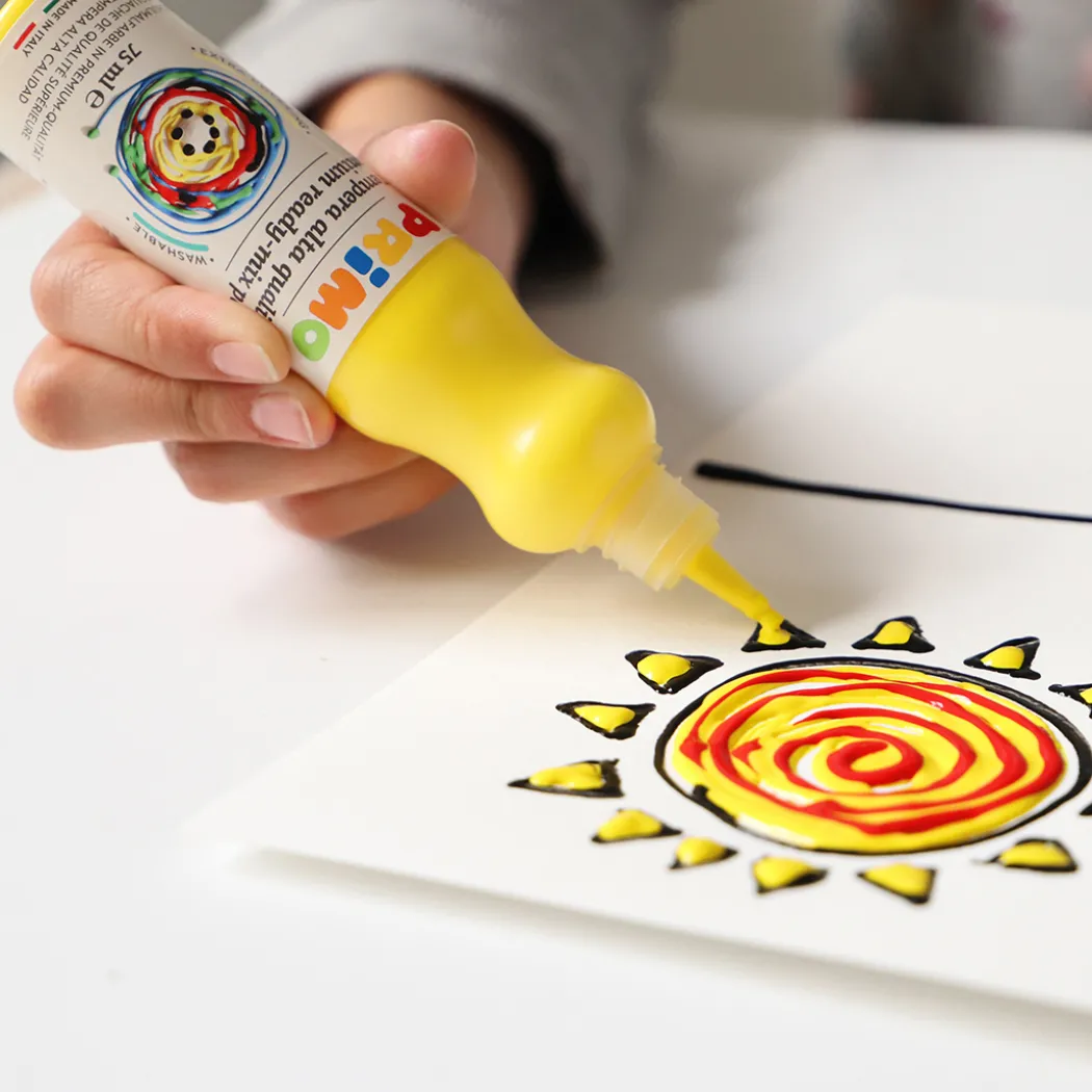 Poster paint Readymix 50 ml Fluo+Metal 8-set