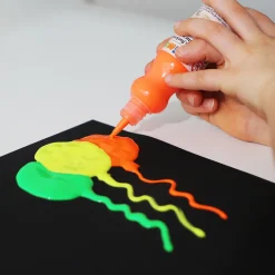Poster paint Readymix 50 ml Fluo+Metal 8-set