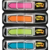 Post-it Indexflikar Pil 11,9x43,2 mm 4 färger Neon