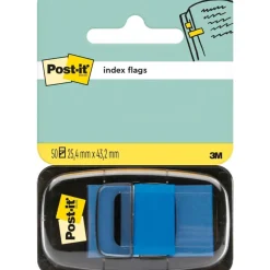 Post-It Indexflikar 25,4x43,2 mm Blå