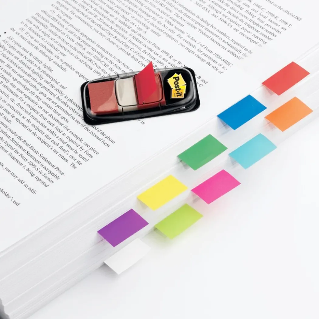 Post-It Indexflikar 25,4x43,2 mm Blå