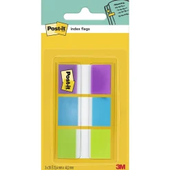 Post-it Indexflikar 25,4x43,2 mm 3 färger
