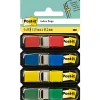 Post-it Indexflikar 11,9x43,2 mm 4 färger Set 1