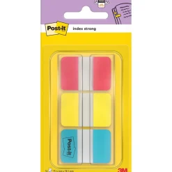 Post-It Indexflikar 25,4x38,1 mm Strong 3 färger