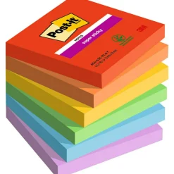 Post-it Super Sticky 76x76 Färgmix Playful 6-pack