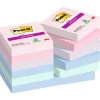 Post-it Super Sticky 47,6x47,6 Färgmix Soulful 12-pack