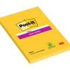 Post-It Super Sticky 102x152 Gul Linjerad