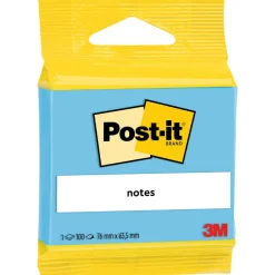 Post-it 63,5x76 Blå