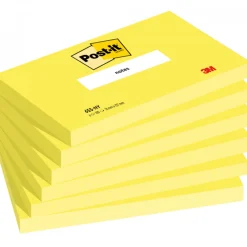 Post-it 76x127 Neon-gul 6-pack
