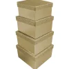 Presentbox Guld 4-set