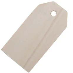 Presentetiketter Manillamärken i trä 3x6 cm 10-pack