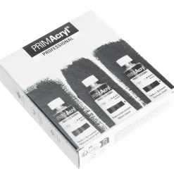 PRIMAcryl Akrylfärg 35 ml Black 3-set