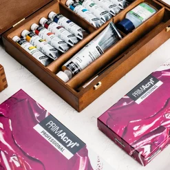 PRIMAcryl Akrylfärg Wooden Box set