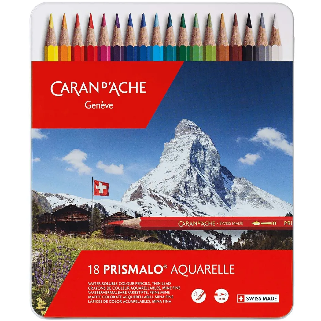 Prismalo Akvarellpennor 18-set
