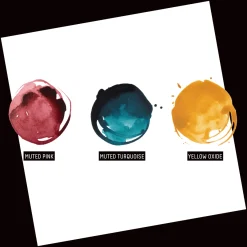 Professional Acrylic Ink Staining Set 3x30 ml