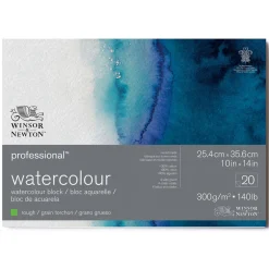 Professional Akvarellblock Rough 26x36 cm 300g