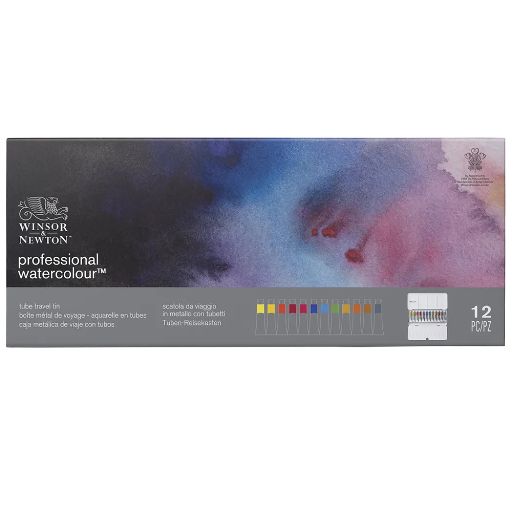 Professional Akvarellfärg Tub 5ml 12-set