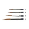 Professional Pensel Pointed Round St 8