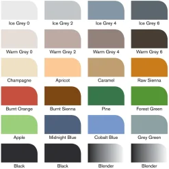Promarker Architectural Tones Wallet 24-set