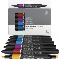 Promarker Brush 6-set Rich Tones