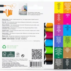 Promarker Brush Vibrant Tones 12-set + Blender