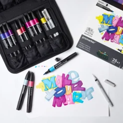 Promarker Modern Lettering Wallet 25-set