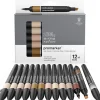 Promarker 12-set + Blender (Skin Tones)