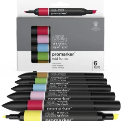 Promarker 6-set Mid tones