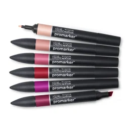 Promarker 6-set Red Tones