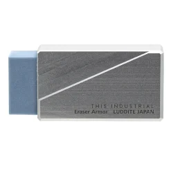 Radergummi Industrial Aluminium Silver