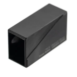 Radergummi Industrial Aluminium Black