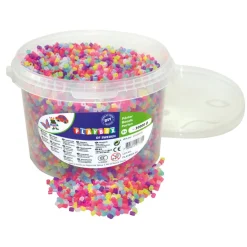 Rörpärlor Glittermix 20 000 st i Hink